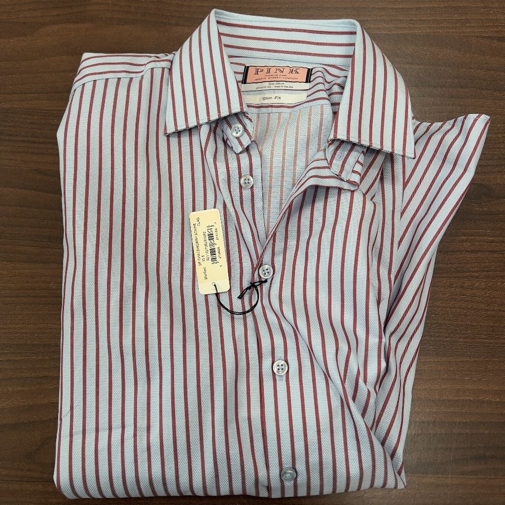 Thomas Pink Mens Dress Shirt - New